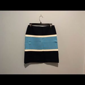 Anne Klein Color Block Pencil Skirt